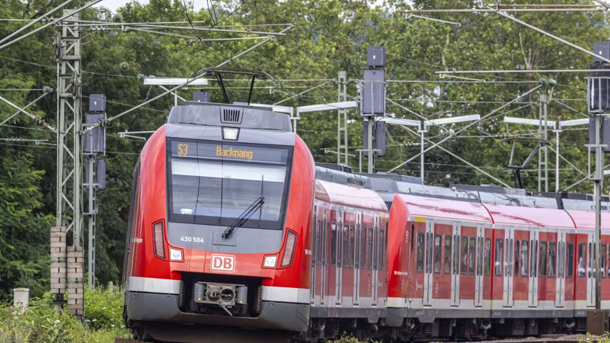 S-Bahn in Stuttgart: Verspätungen und Ausfälle bei S3 am Dienstagnachmittag