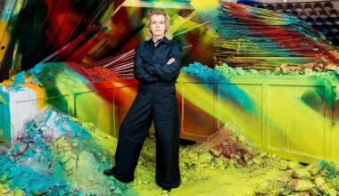 Staatsgalerie Stuttgart zeigt Große Landesausstellung im Kunstgebäude: „Katharina Grosse ist eine Künstlerin der Superlative“