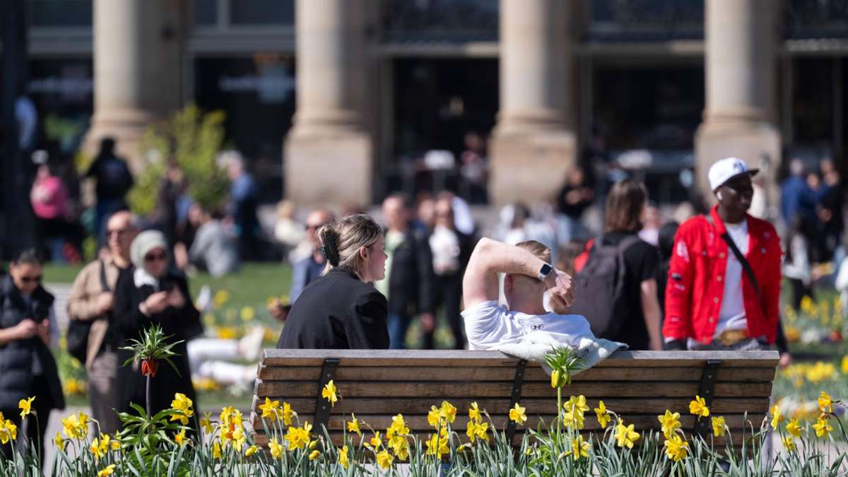 Wetter in der Region: Der Sommer schickt einen Vorboten nach Stuttgart