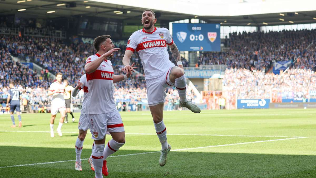 VfB Stuttgart beim VfL Bochum: Stuttgarter Schlussspurt-Statement - VfB Stuttgart