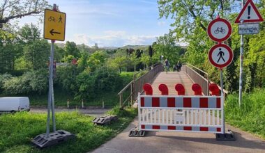 Verkehrssicherheit in Stuttgart-Ost: Rutschgefahr auf Holzbrücke gebannt