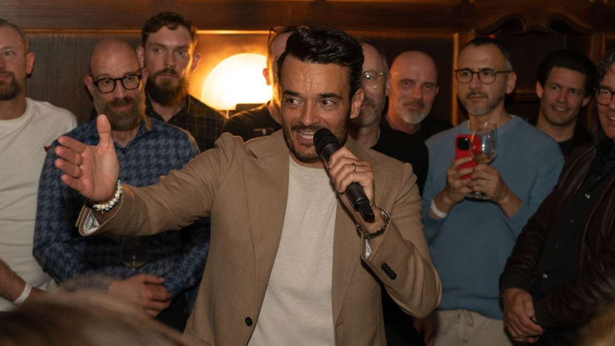 Auftritt in Stuttgart: Giovanni Zarrella macht die Weinstube Fröhlich zur Disco Italiana