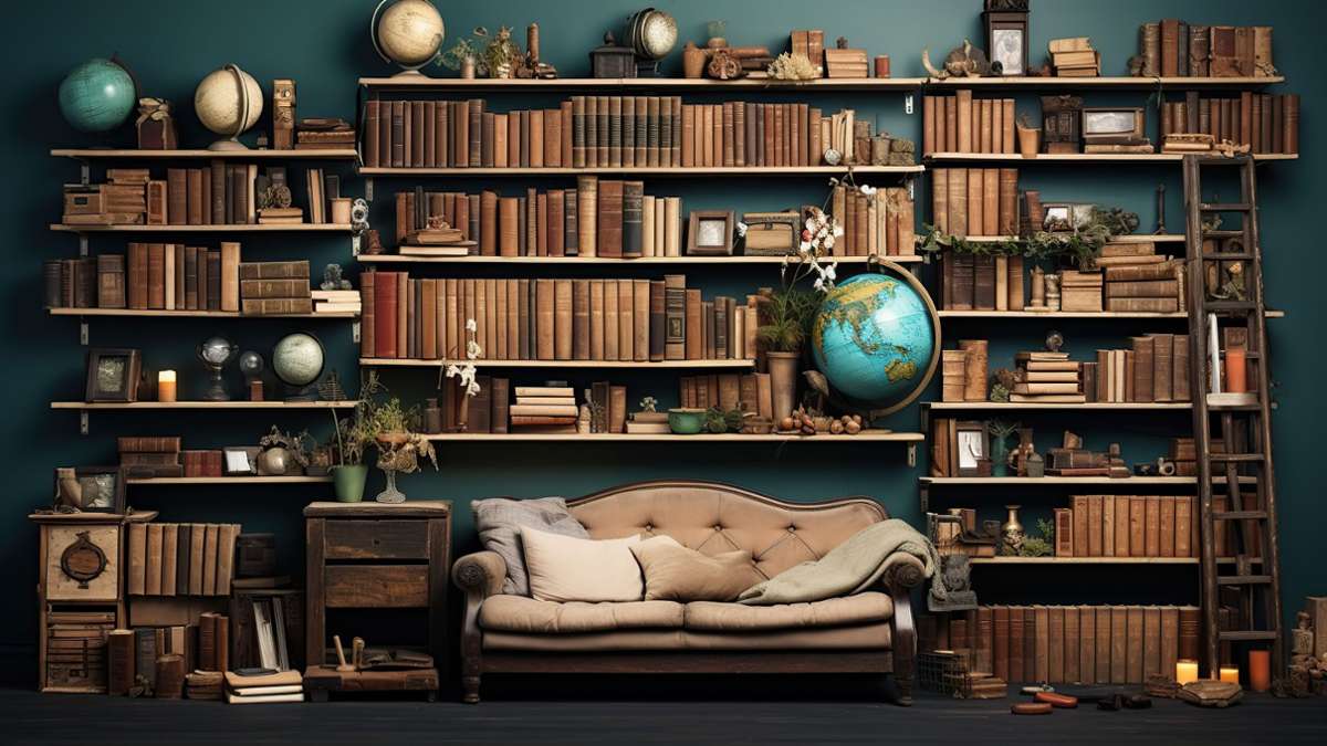 Einrichtungstrend Bookshelf-Wealth: Schöner Buchrücken zum Entzücken