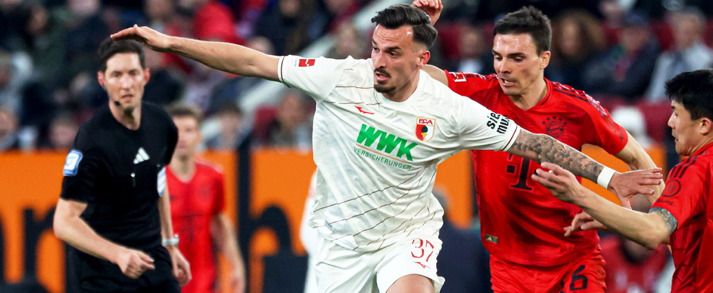 FC Augsburg: Berisha setzt vorsichtshalber mit dem Training aus