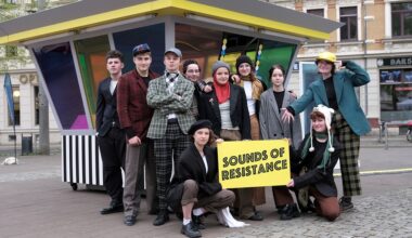Gedenkort und Performance: Leipziger Jugendliche erinnern an NS-Widerständler