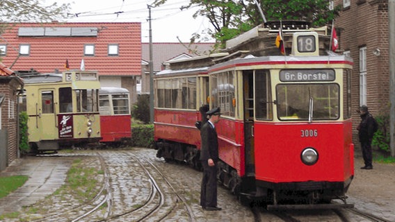 Straßenbahnen des Vereins Verkehrsamateure und Museumsbahn © Verein Verkehrsamateure und Museumsbahn Foto: Harald Elsner