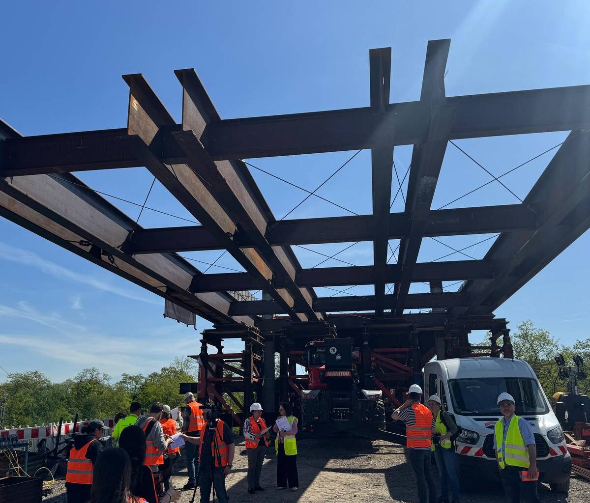 Cölve-Brücke verbindet bald wieder Duisburg und Moers