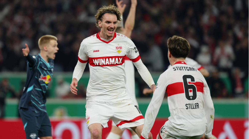 VfB Stuttgart zieht ins Pokalfinale ein