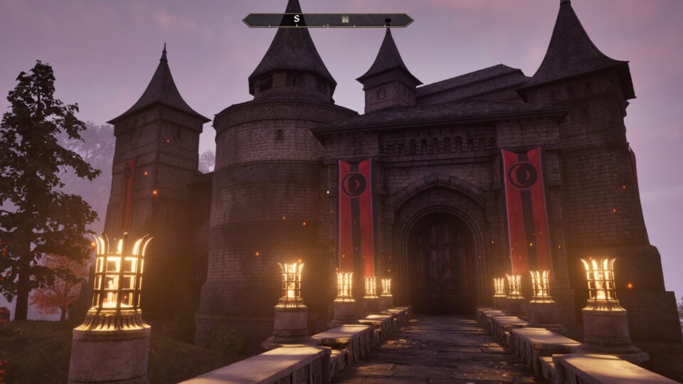 Das Gefängnis ist in der Festung und gut bewacht.