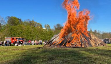 Osterfeuer in Essen: In Kettwig und Co wird gefeiert