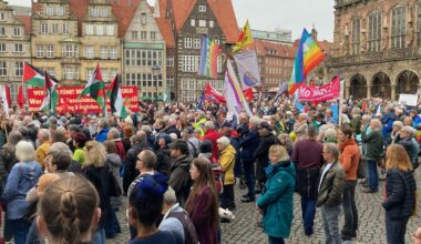 Tausende Teilnehmer bei Ostermärschen in Bremen und Niedersachsen