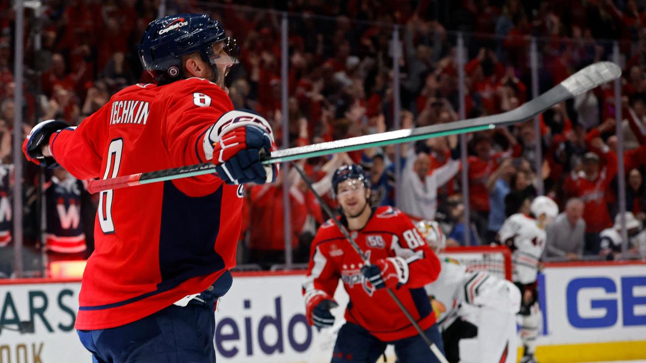 Eishockey in der NHL : Owetschkin stellt Rekord von Gretzky ein