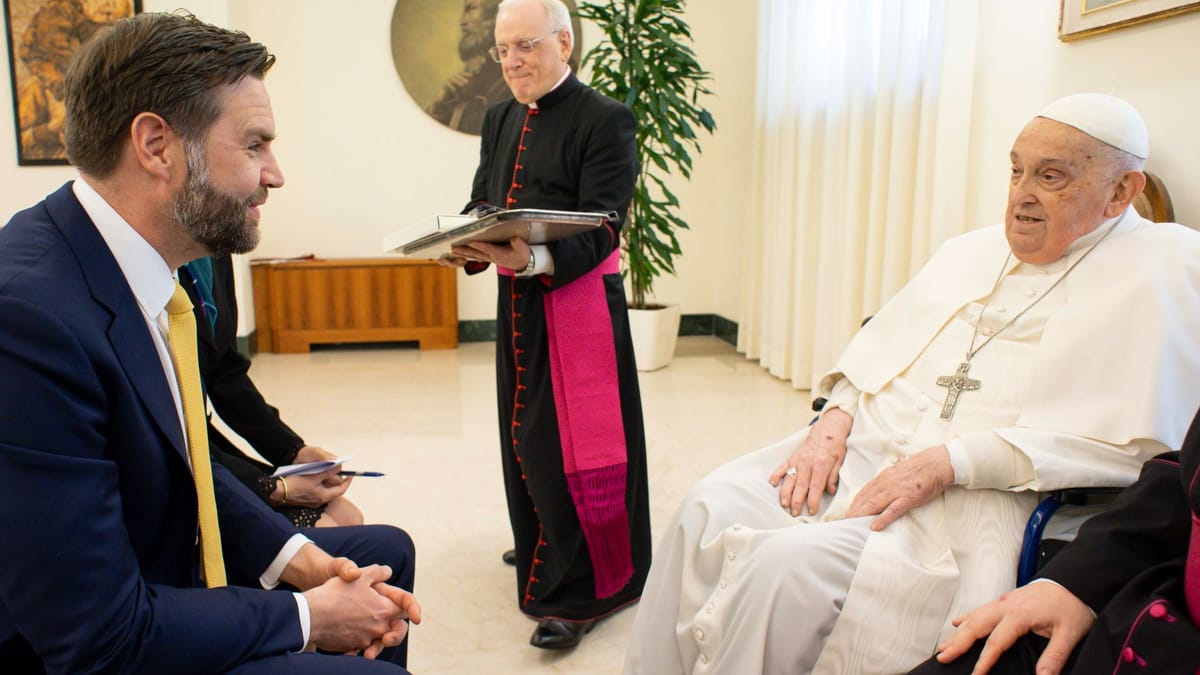 JD Vance spricht über letzte Audienz beim Papst: "Sehr krank"