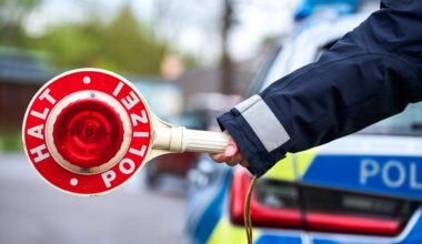 Tempo-Verstöße bei Polizei-Kontrollen in der Bremer Überseestadt