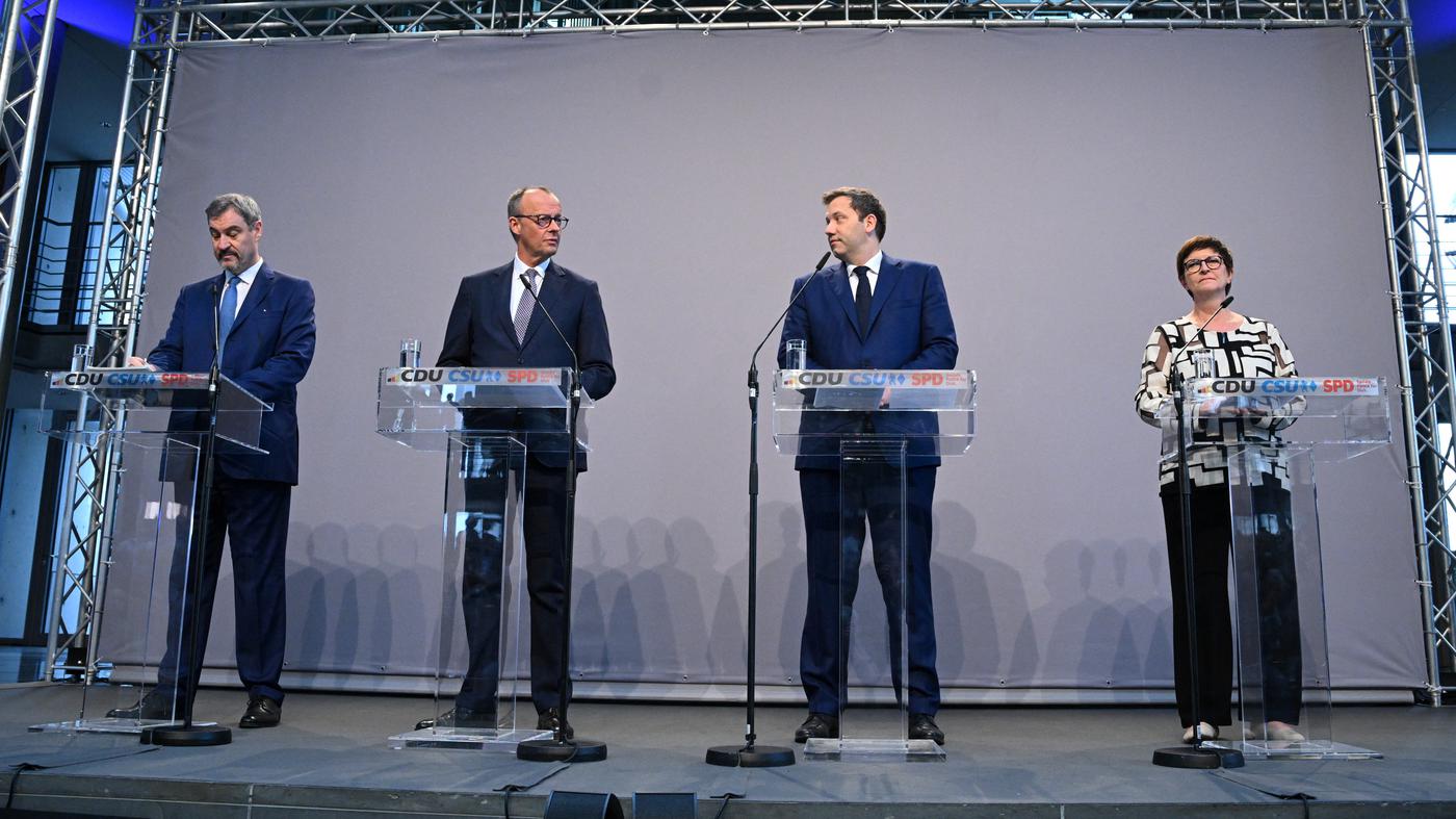 Union und SPD stellen Koalitionsvertrag vor – Kanzlerwahl wohl am 7. Mai