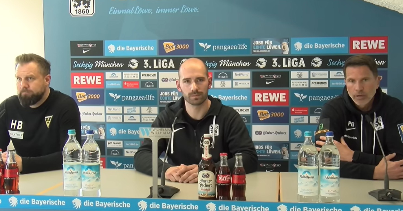 Pressekonferenz Tsv 1860 Alemannia Aachen Glöckner Geiles Feeling
