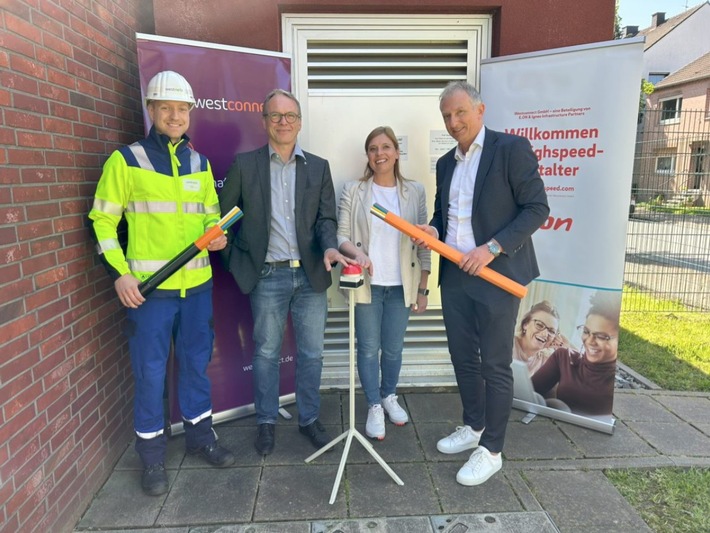 Pressemeldung: Glasfaserausbau durch Westconnect großteilig abgeschlossen – Leistungsstarkes Internet im Dattelner Osten verfügbar