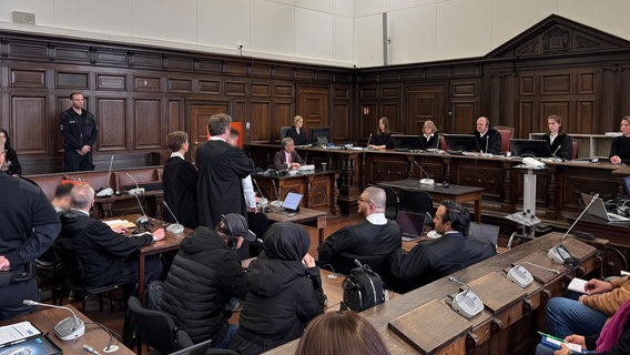 Prozess um tödliches Autorennen in Hamburg. © Elke Spanner Foto: NDR