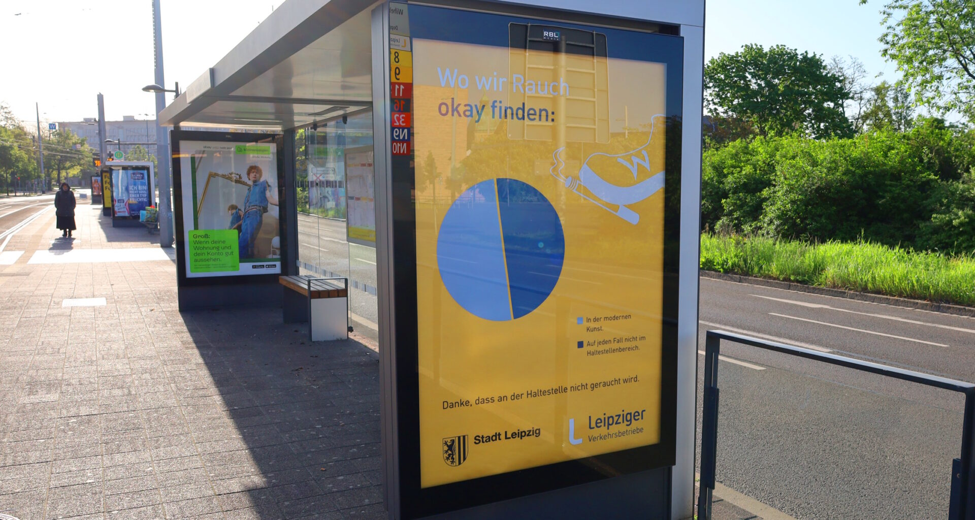 Kein Rauchverbot in Leipziger Parks und an Haltestellen der LVB · Leipziger Zeitung