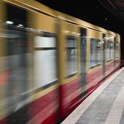 Eine S-Bahn verläßt den Bahnhof in Berlin (Quelle: dpa/Reuhl)