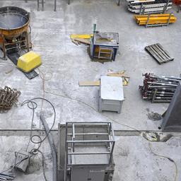 Symbolbild: Eine Baustelle. (Quelle: dpa/Pius Koller)