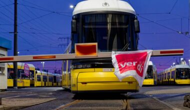Ver.di ruft bei BVG für nächste Woche zu zweitägigem Warnstreik auf