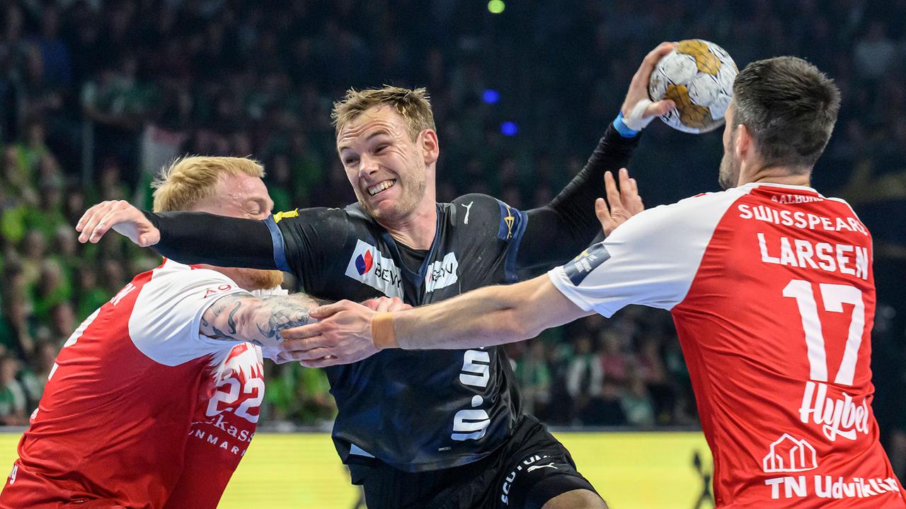 Handball-Champions-League: Füchse dominieren Viertelfinal-Hinspiel gegen Aalborg