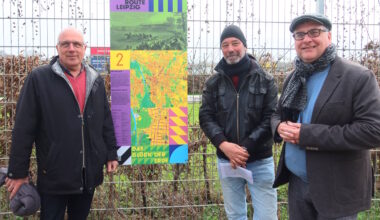 Neue Infotafel „Pferdesport“ Station 2 an der Rennbahn eingeweiht · Leipziger Zeitung