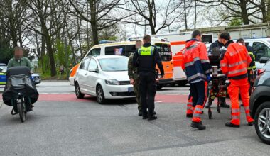 Rennradfahrer in St. Georg bei Unfall schwer verletzt