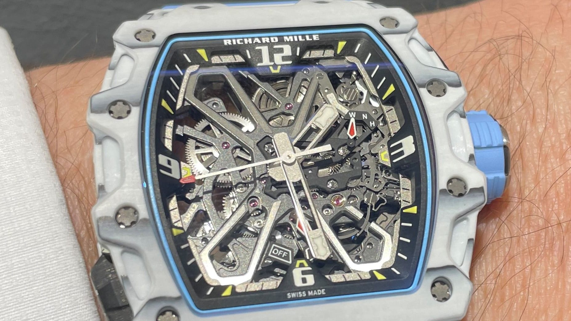 Richard Mille RM 35-03: Diese Luxusuhr war das Ziel des raffinierten Raubüberfalls in Düsseldorf.