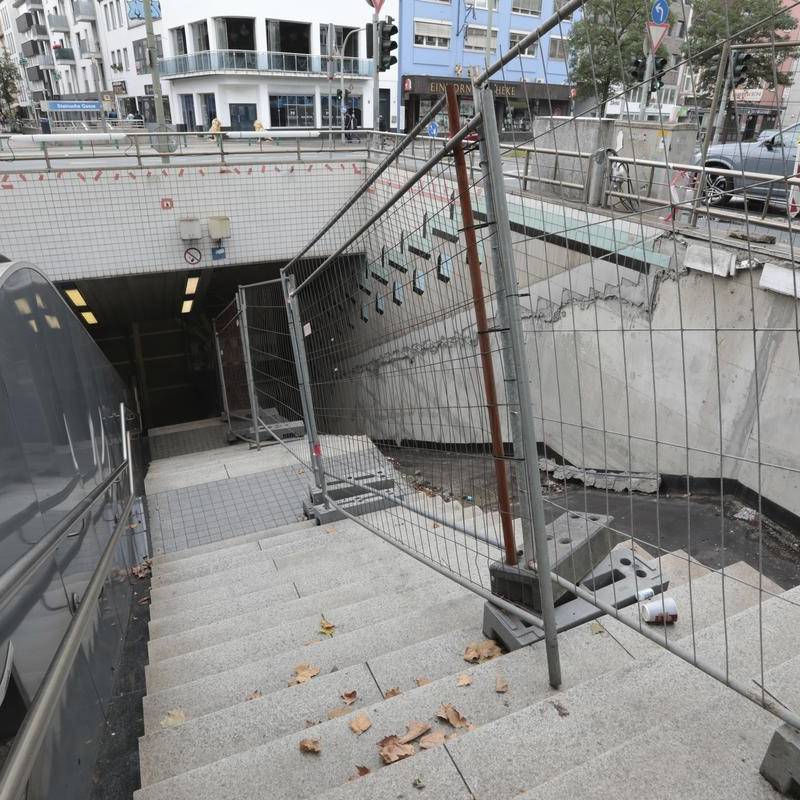 Duisburg: Neue Rolltreppen für "Steinsche Gasse"