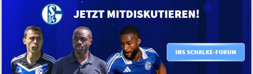 Im Forum über Schalke 04 mitreden!