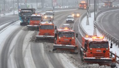 Schneechaos in Russland: Arktischer Wintereinbruch im April