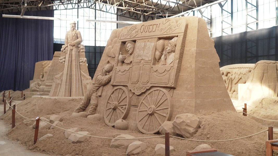 Sandskulpturen-Ausstellung in Travemünde | NDR.de - Fernsehen - Sendungen A-Z