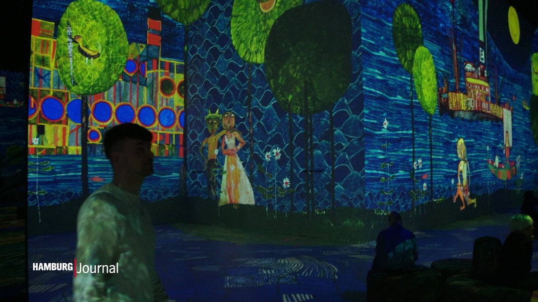 Port des Lumières: Immersive Kunst im Überseequartier - NDR