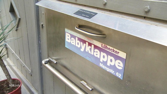 Die Babyklappe des Agape-Haus in Lübeck.  