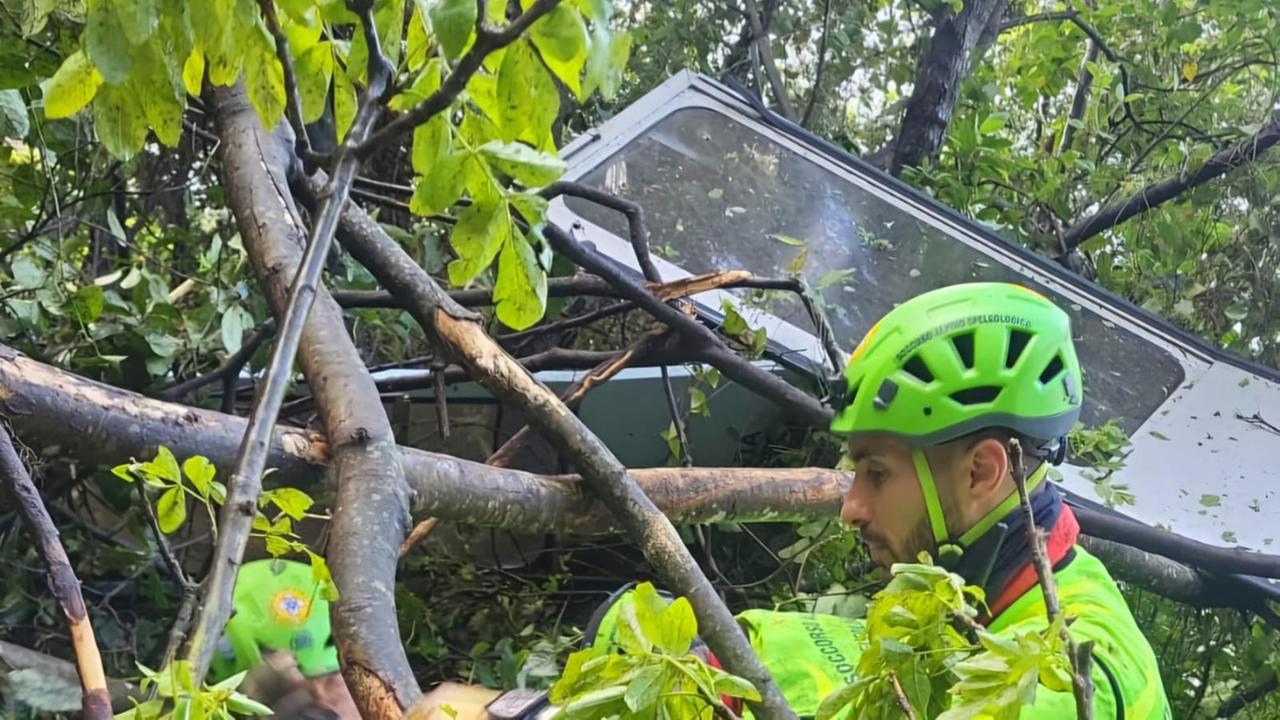 Vier Tote bei Absturz von Seilbahn in Italien