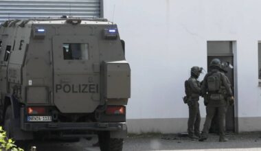 Große Razzia in Essen gegen Drogenkriminalität - Panzer im Einsatz