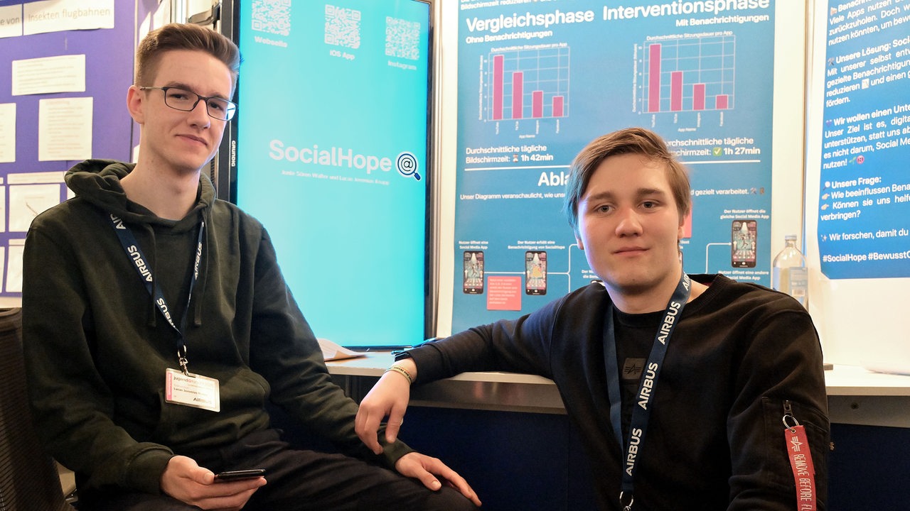 Zu viel am Handy? Bremer Schüler entwickeln App, die helfen soll