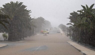 Starkregen sorgt für Überschwemmungen auf Lanzarote
