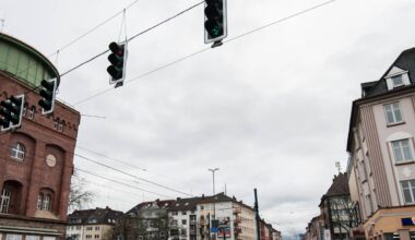 Wichtige Ampel in Essen nach Crash ausgefallen