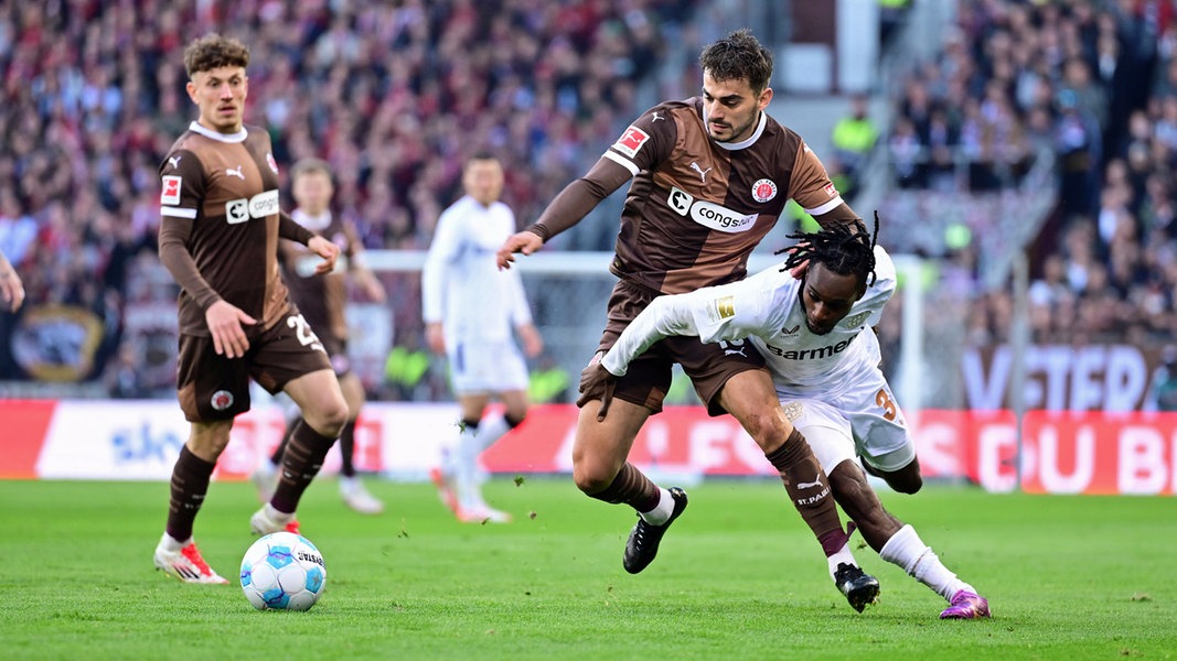 FC St. Pauli punktet gegen Leverkusen - Klassenerhalt ganz nah | NDR.de - Sport