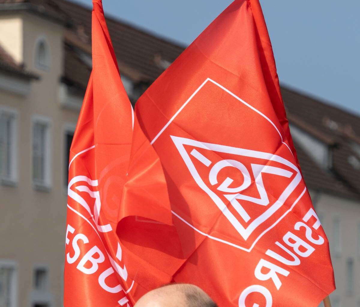 Protestkundgebung vor Thyssenkrupp Steel in Duisburg