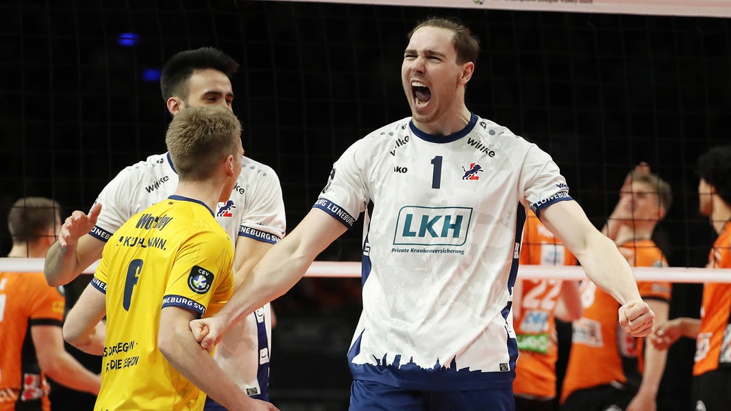 Lüneburger Volleyballer wollen die beste Saison der Club-Geschichte krönen | NDR.de - Sport