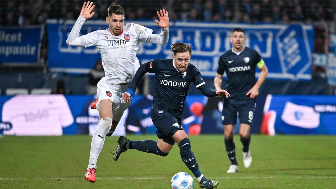 Fußball | Bundesliga: Heidenheim gegen Bochum - die Fakten zum Abstiegskracher