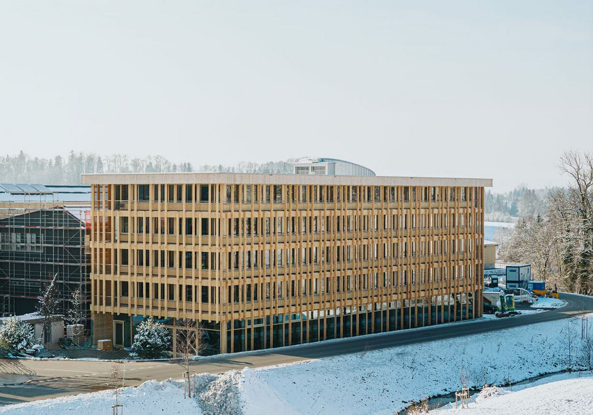 Bürogebäude in Gossau von K&L Architekten und ICD Stuttgart / Stamm im Haus - Architektur und Architekten - News / Meldungen / Nachrichten