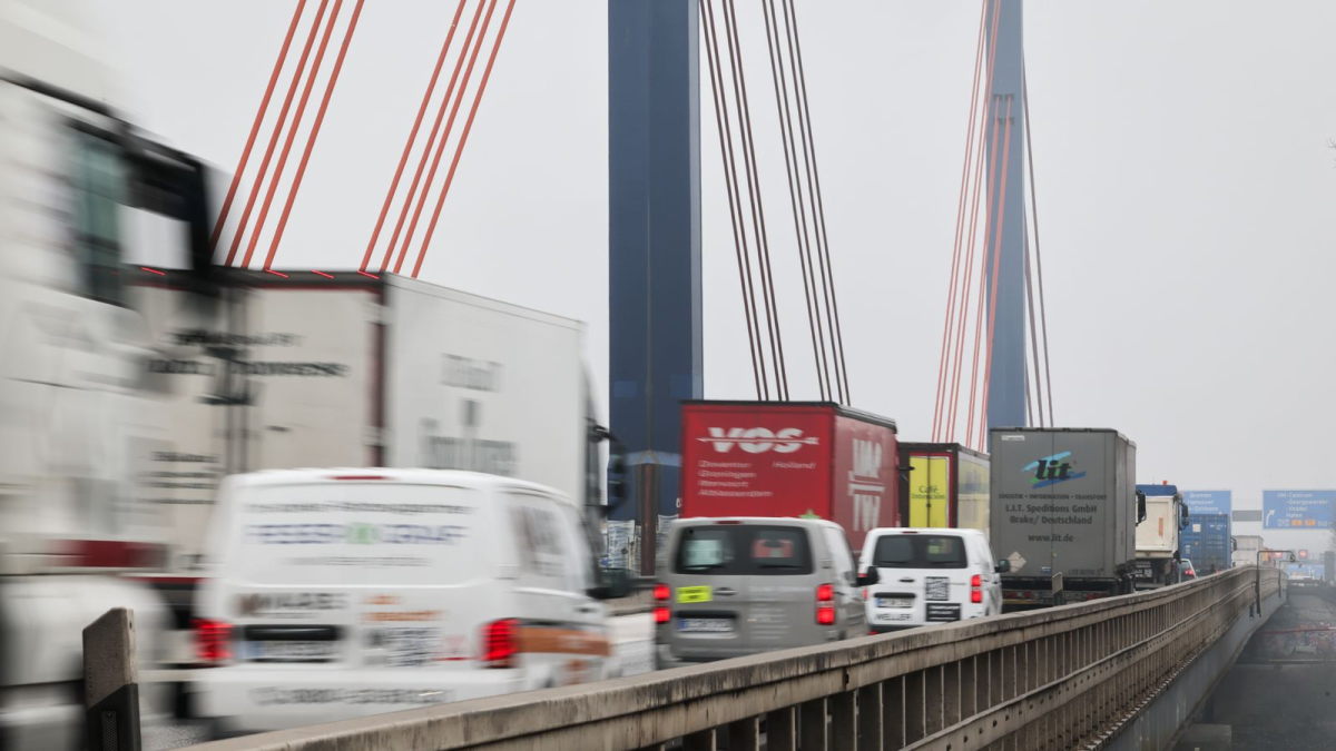A1 in Hamburg von Freitag an Richtung Norden gesperrt