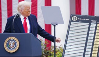 Trump lässt seine Zollsätze mit bestimmter Formel errechnen