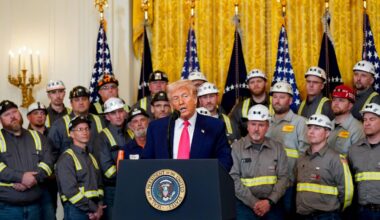 Trump will Kohleabbau in den USA „auf Hochtouren“ bringen