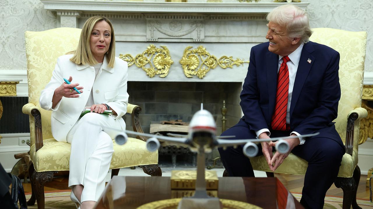 Meloni bei Trump: Lob, Schmeicheleien und demonstrative Zuversicht